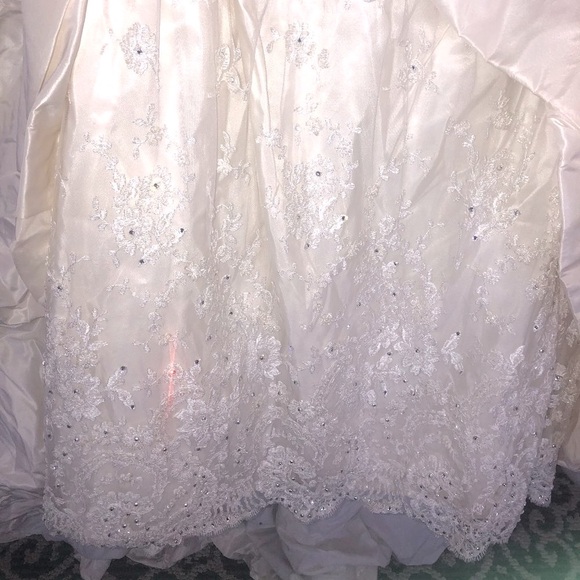 VINTAGE Gown!! American Designer Katerina Bocci Ballgown Crystal Corset US8-10 - Picture 3 of 5